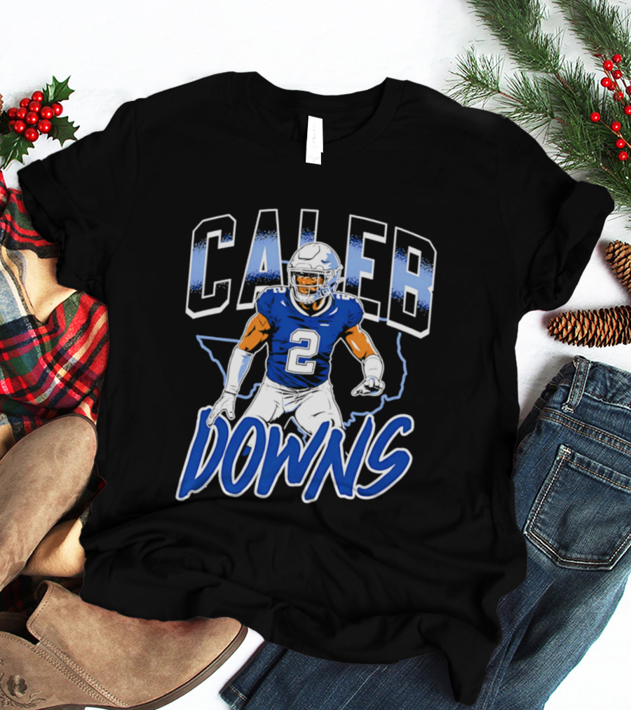 Caleb Downs Dallas Cowboys Football Number 2 T-Shirt