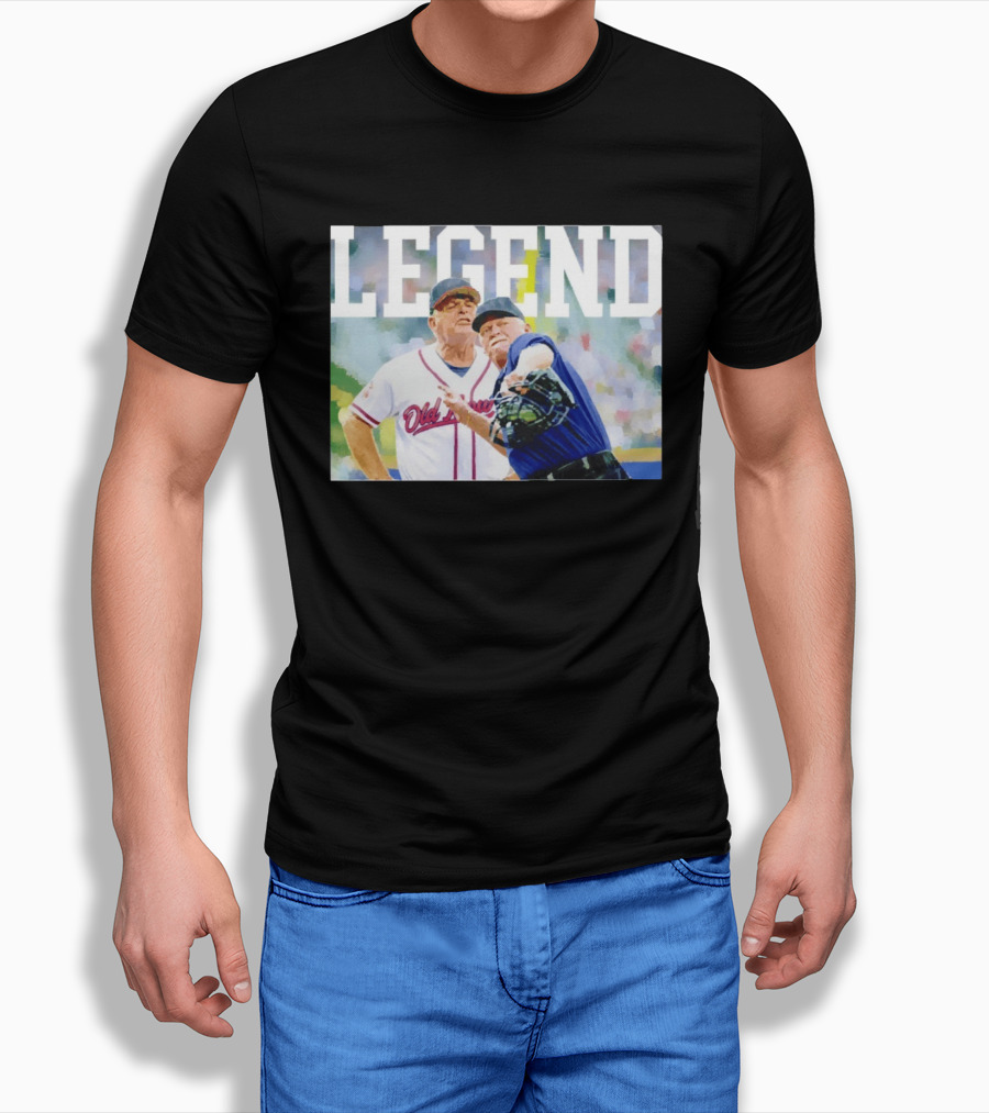 Legend Bobby Cox Old Atlanta Braves T-Shirt
