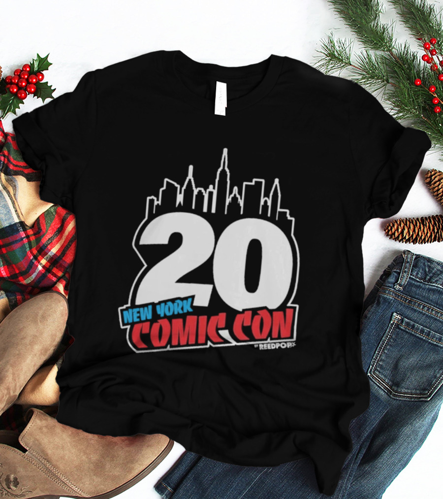New York Comic Con 20th Anniversary 2026 Skyline Celebration NYCC T-Shirt