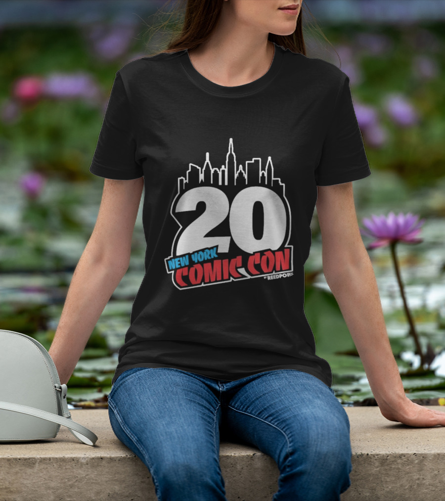 New York Comic Con 20th Anniversary 2026 Skyline Celebration NYCC T-Shirt