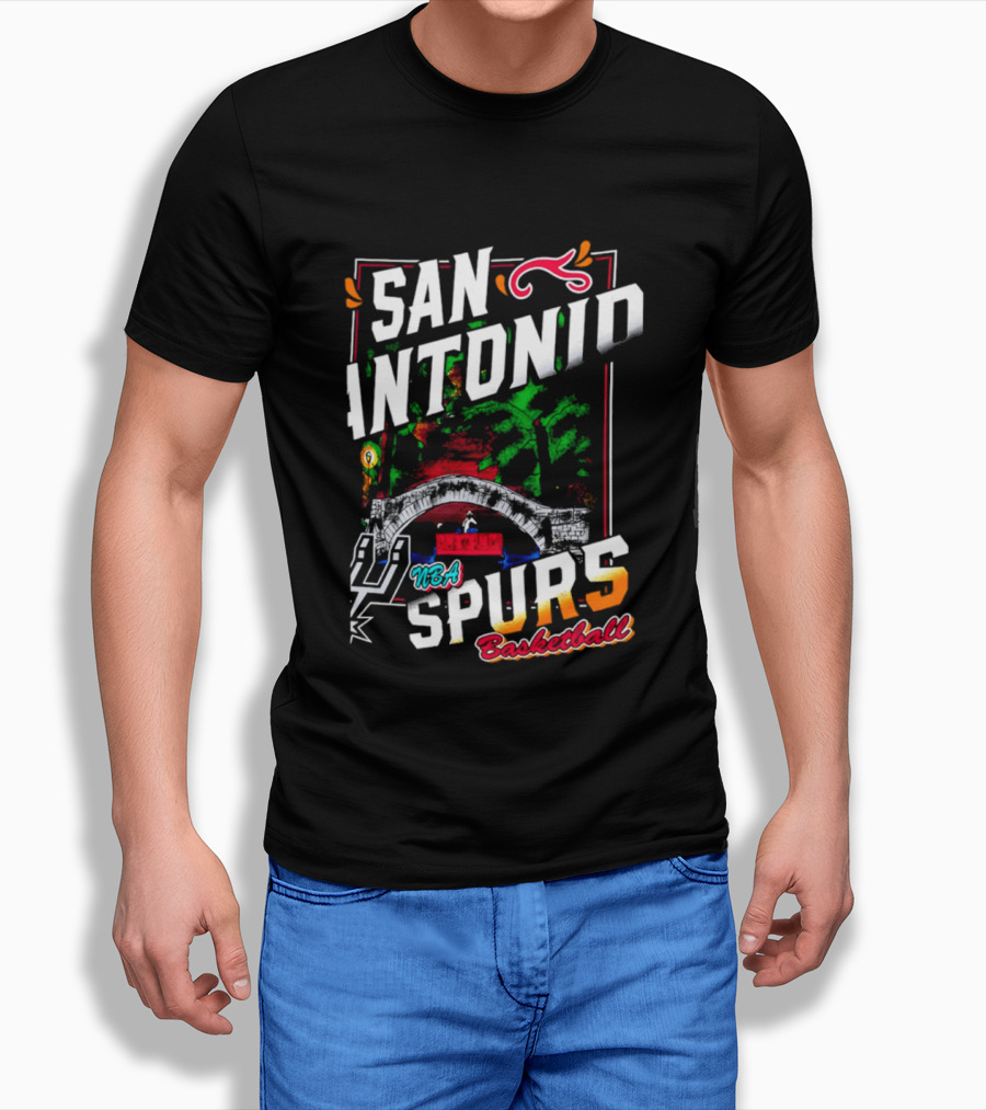 San Antonio Spurs NBA Basketball T-Shirt