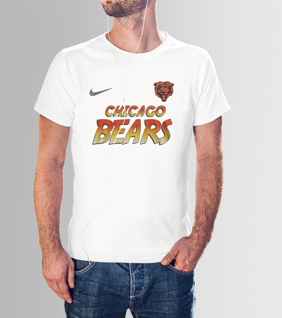 Nike Chicago Bears Indiana Jones Style Collaboration T-Shirt