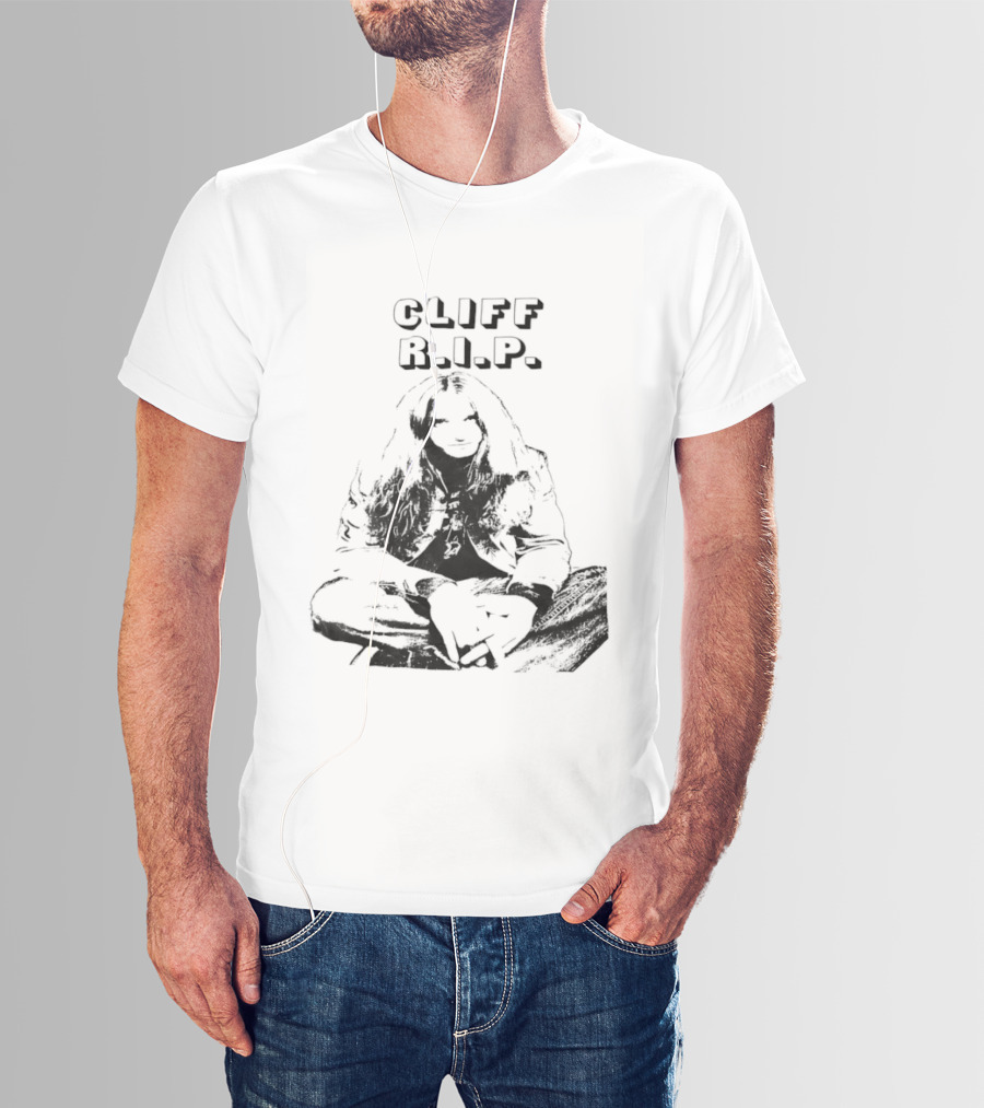 Cliff RIP Graphic Rock Memorabilia T-Shirt