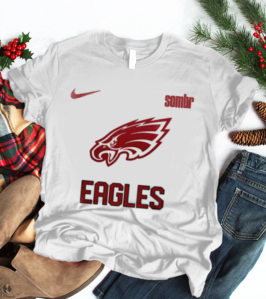 Philadelphia Eagles Sombr Nike Collaboration Late Nights Young Romance Tour T-Shirt