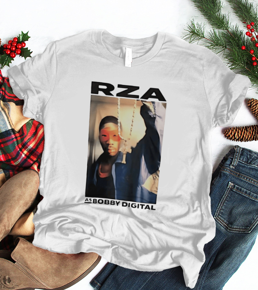 RZA Bobby Digital Mask And Chain T-Shirt