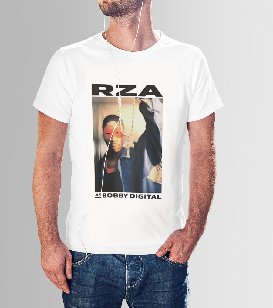 RZA Bobby Digital Mask And Chain T-Shirt