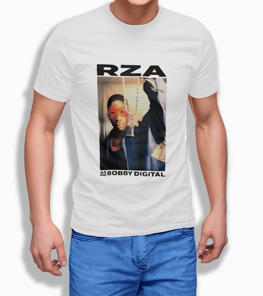 RZA Bobby Digital Mask And Chain T-Shirt