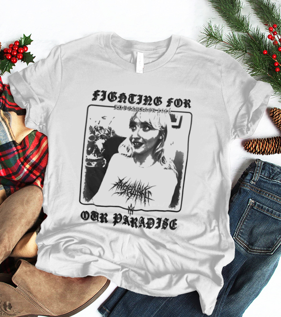 Fighting For Our Paradise Sabrina Carpenter T-Shirt