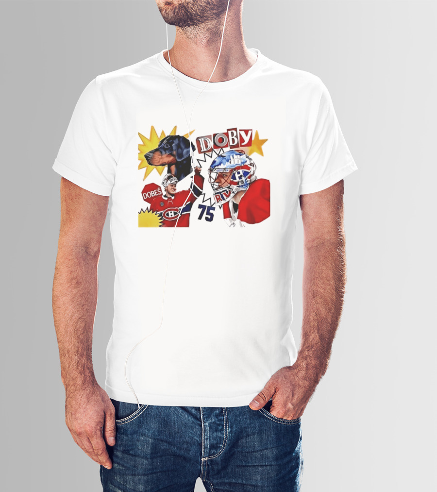 Jakub Dobes Doby Montreal Canadiens 75 T-Shirt