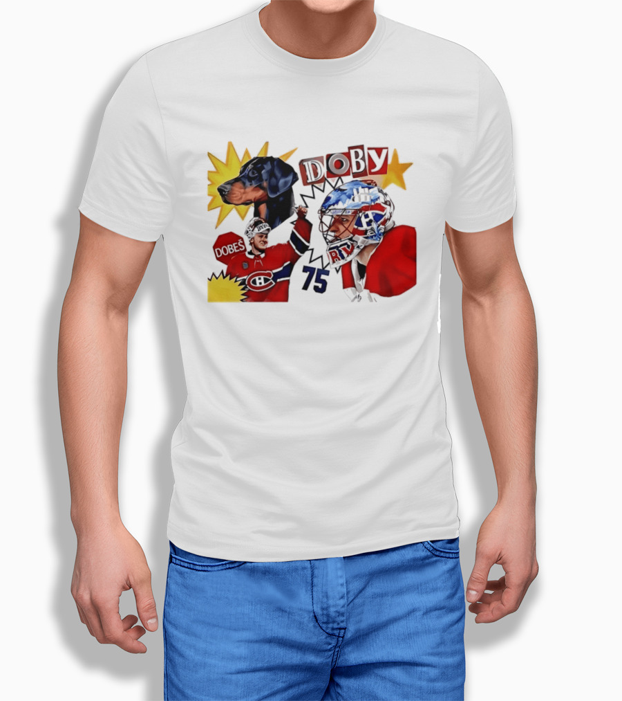 Jakub Dobes Doby Montreal Canadiens 75 T-Shirt