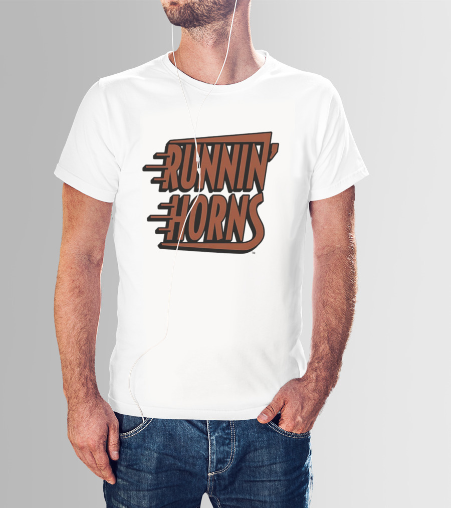 Texas Longhorns Runnin' Horns Basketball 2026 Sports Team Spirit T-Shirt
