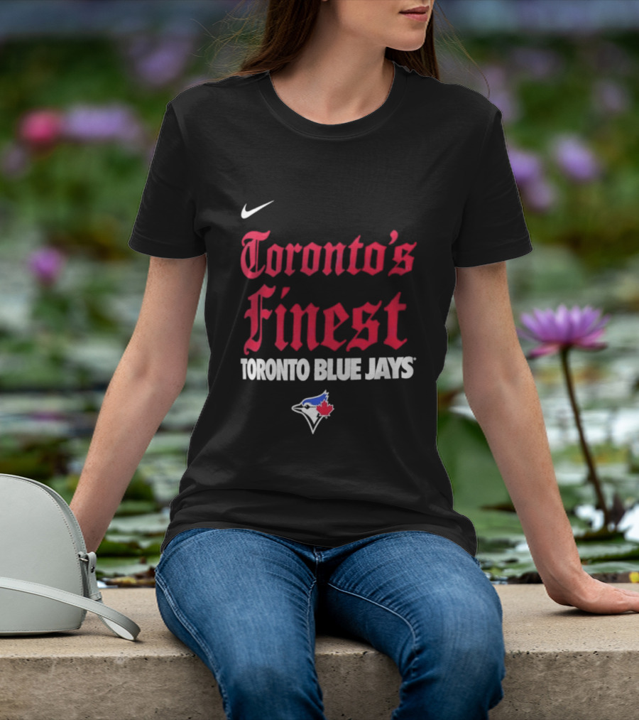 Nike Toronto's Finest Toronto Blue Jays City Connect Handwriting T-Shirt