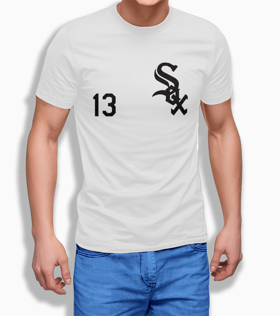 White Sox Ozzie Guillen 13 Jersey 2026 Giveaway T-Shirt