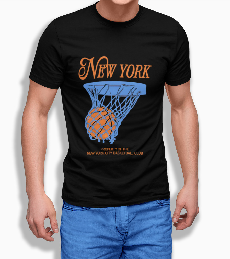 New York Basketball Property Of The New York City Basketball Club T-Shirt