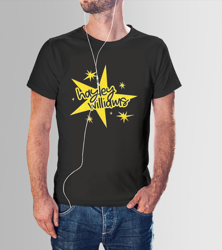 Hayley Williams Golden Starburst Bachelorette Party Star T-Shirt