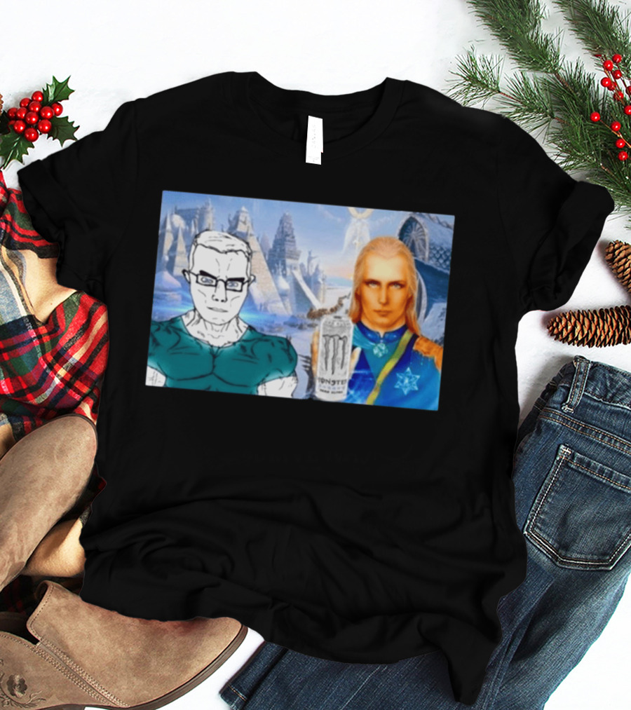 Hyperborea Chudjak Agartha Chud Meme Monster Drink 2026 T-Shirt