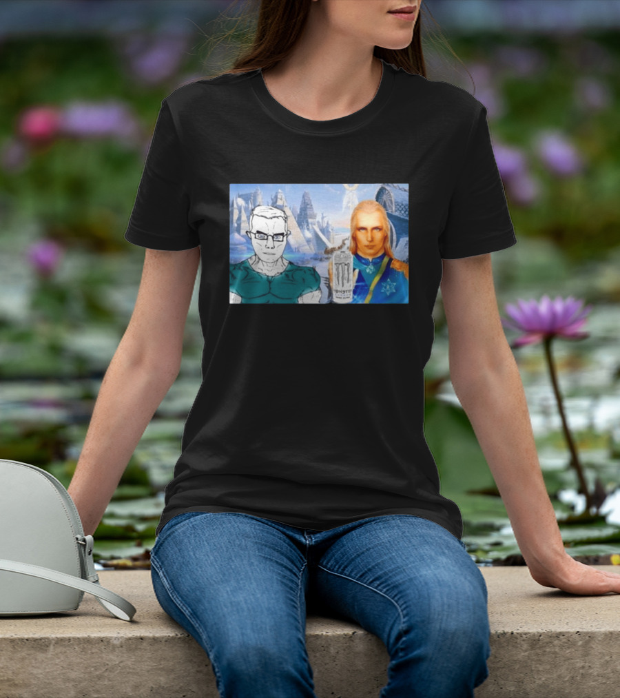 Hyperborea Chudjak Agartha Chud Meme Monster Drink 2026 T-Shirt
