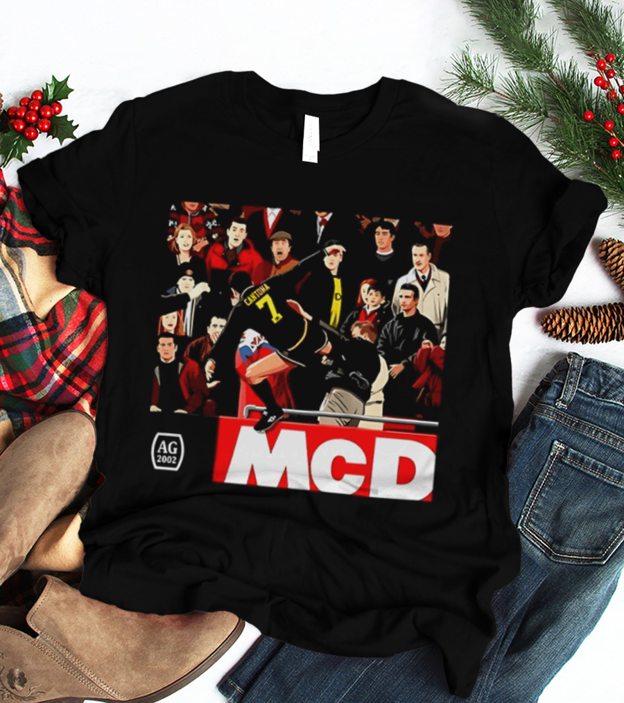 Oh Ah Kung Fu Cantona Kick Crowd Scene MCD T-Shirt