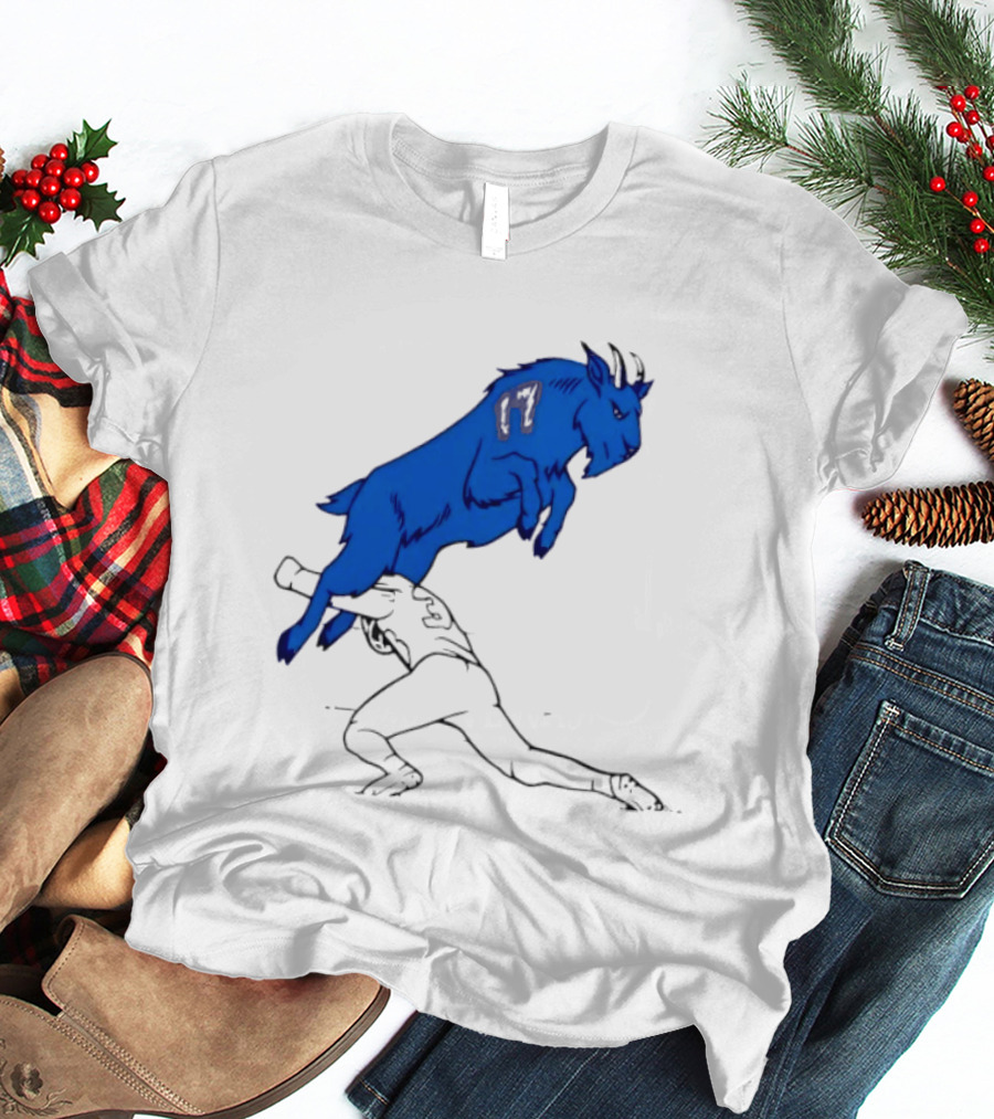 Buffalo Bills Jumping Goat Football T-Shirt