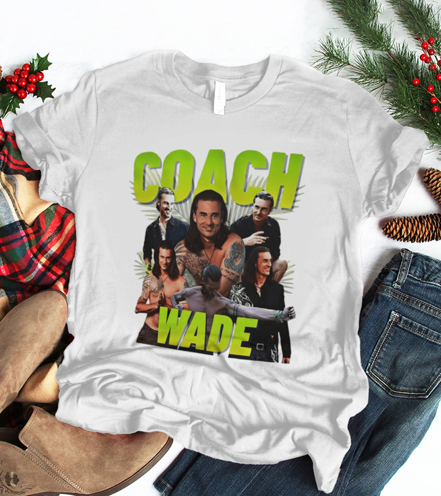 Coach Wade Survivor Tattooed Icon Collage T-Shirt