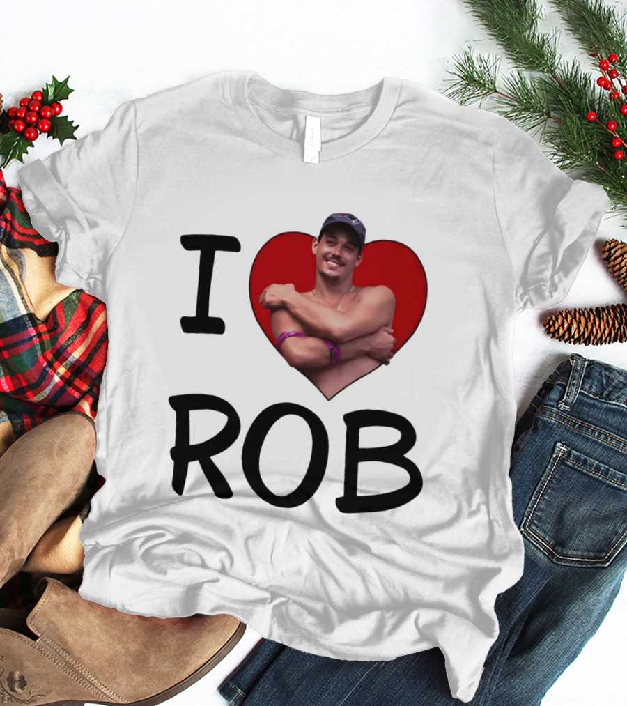 I Heart Rob Boston Rob Mariano Hugging Image T-Shirt