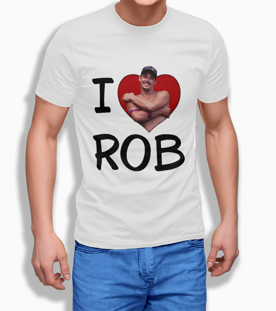 I Heart Rob Boston Rob Mariano Hugging Image T-Shirt