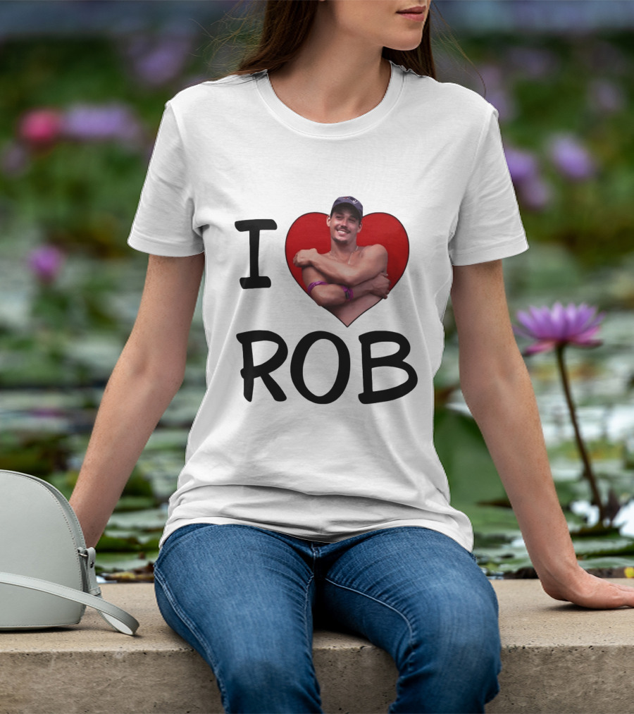 I Heart Rob Boston Rob Mariano Hugging Image T-Shirt