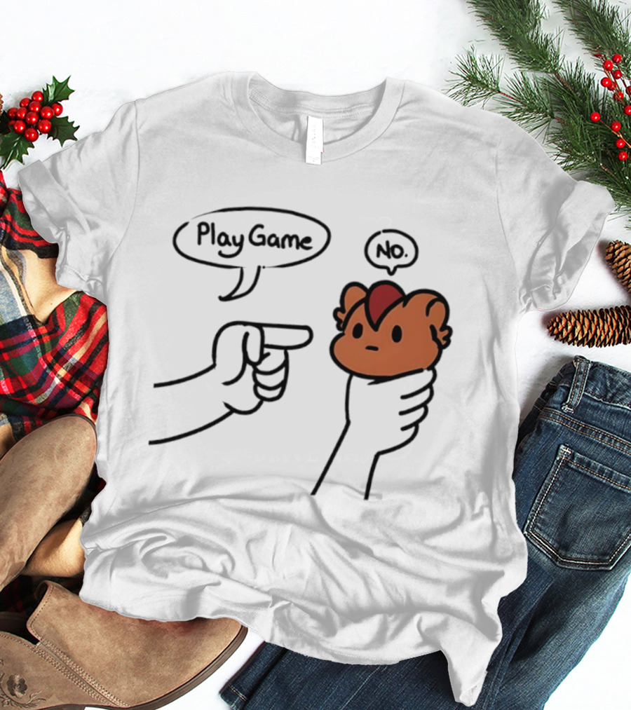 Jyggy Play Game No Gesture Meme Humor T-Shirt