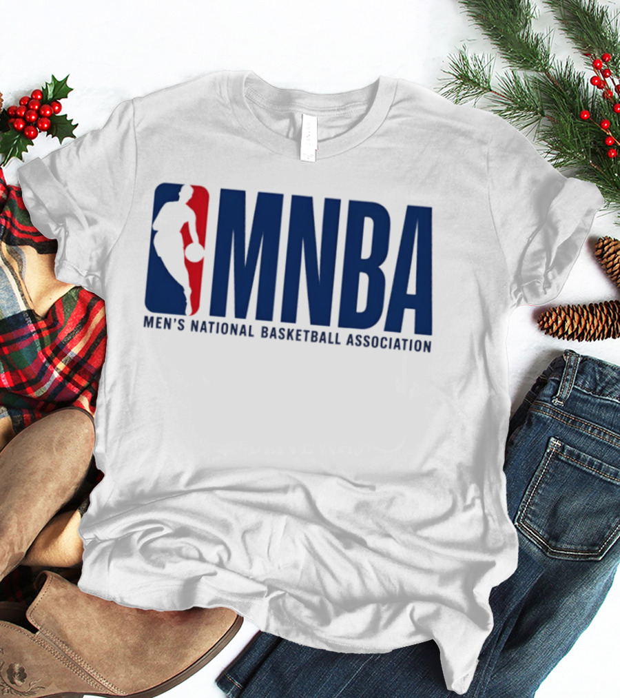 MNBA Men's National Basketball Association Bold Sportswear T-Shirt