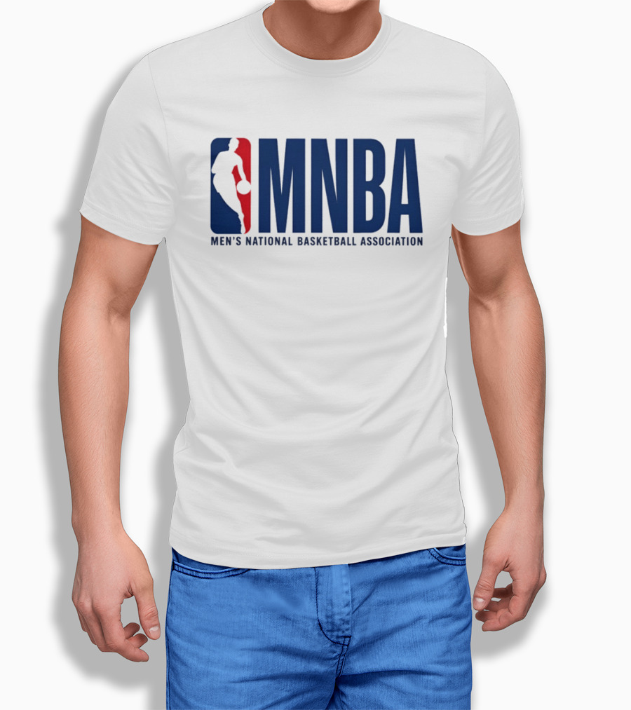 MNBA Men's National Basketball Association Bold Sportswear T-Shirt