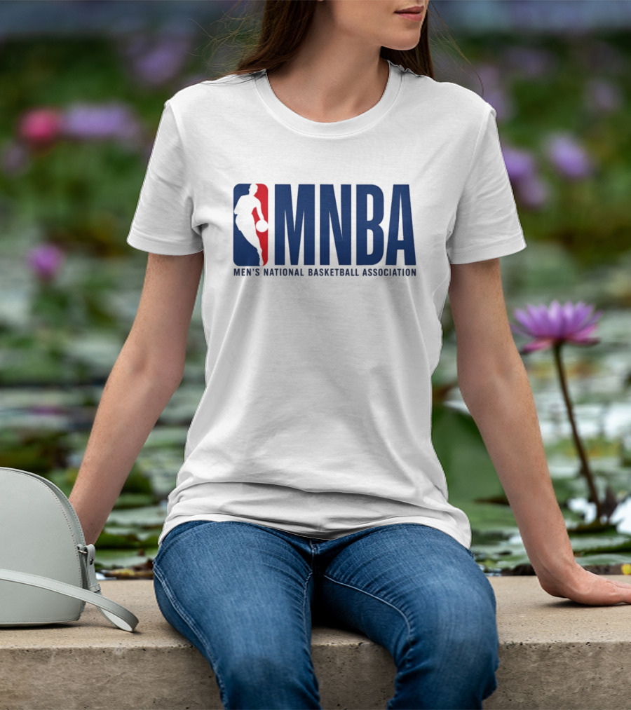 MNBA Men's National Basketball Association Bold Sportswear T-Shirt