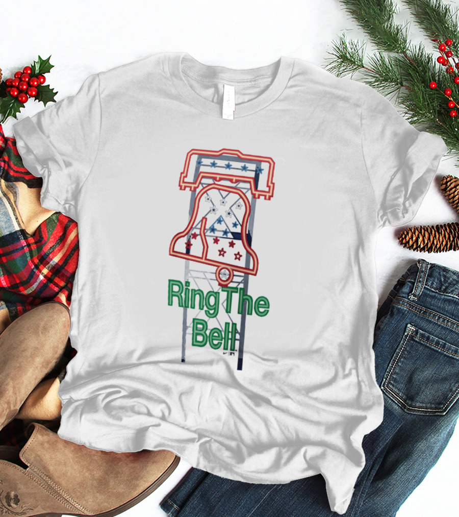Philadelphia Phillies Ring The Bell Liberty Stars T-Shirt