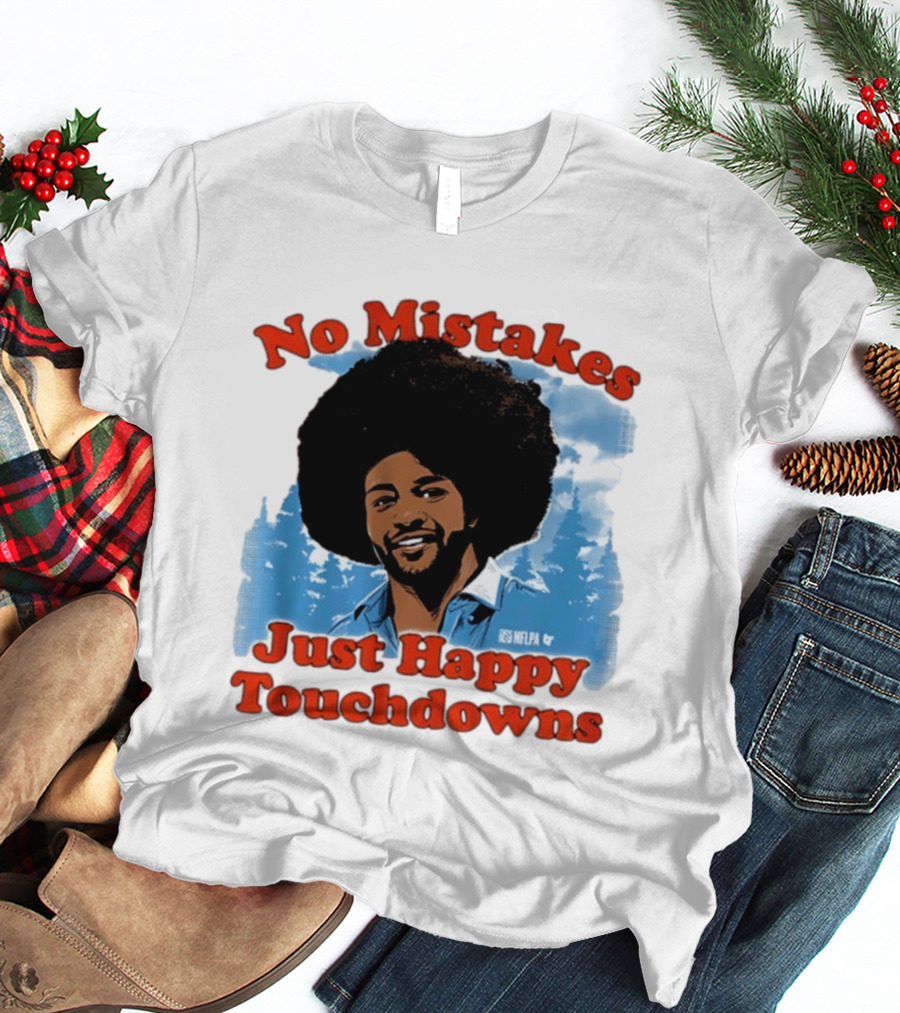 Rome Odunze No Mistakes Just Happy Little Touchdowns NFLPA T-Shirt