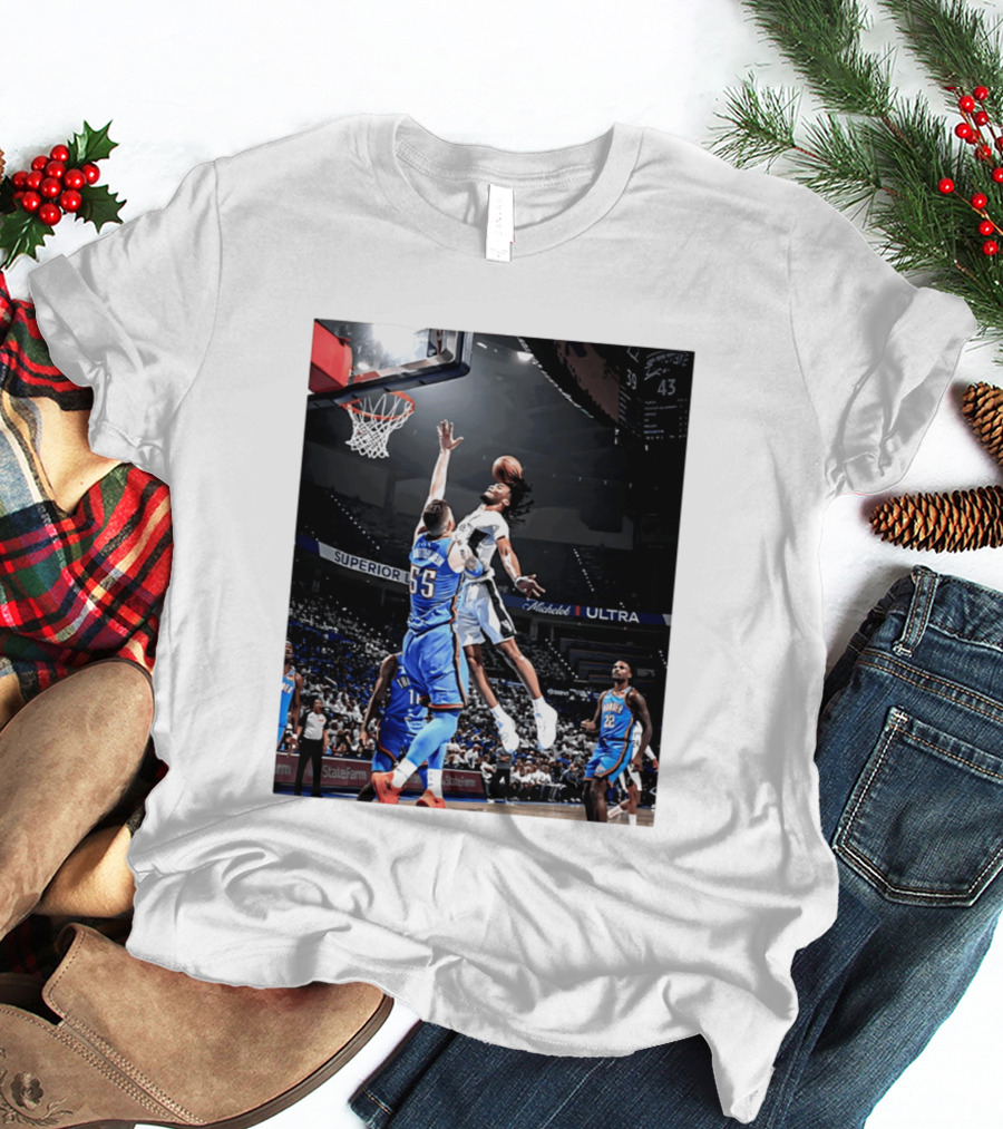Stephon Castle Dunk NBA Oklahoma City Thunder Superior Team Ultra T-Shirt