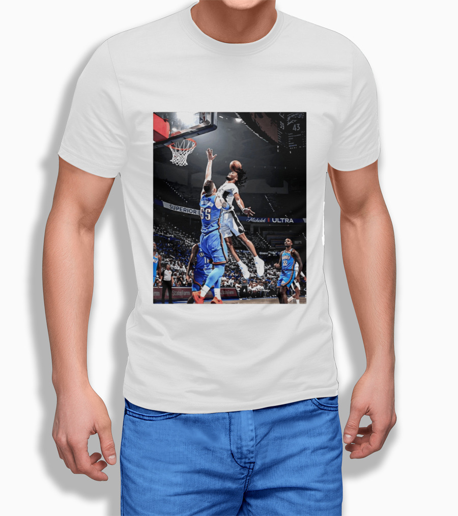 Stephon Castle Dunk NBA Oklahoma City Thunder Superior Team Ultra T-Shirt