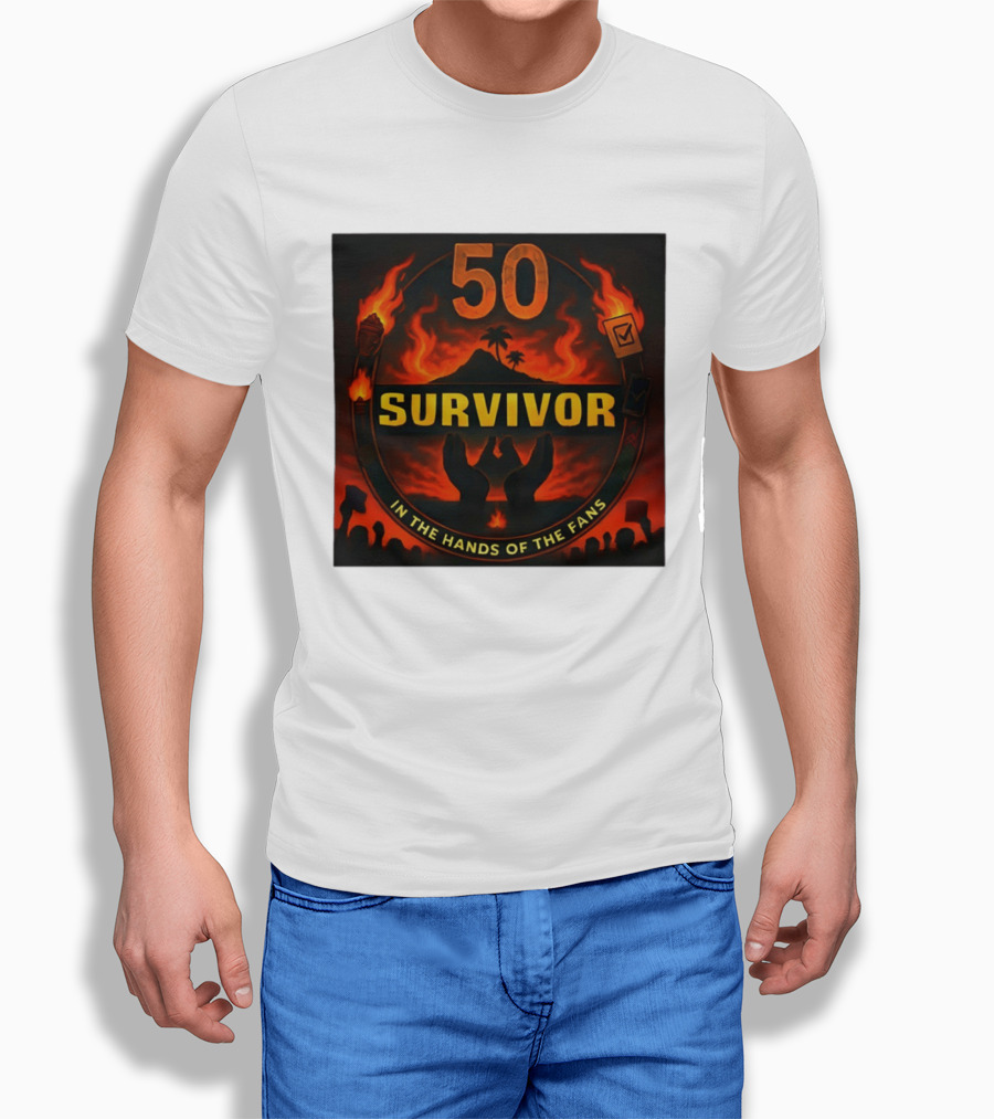 Survivor 50 Season Outwit Outplay Outlast In The Hands Of The Fans T-Shirt