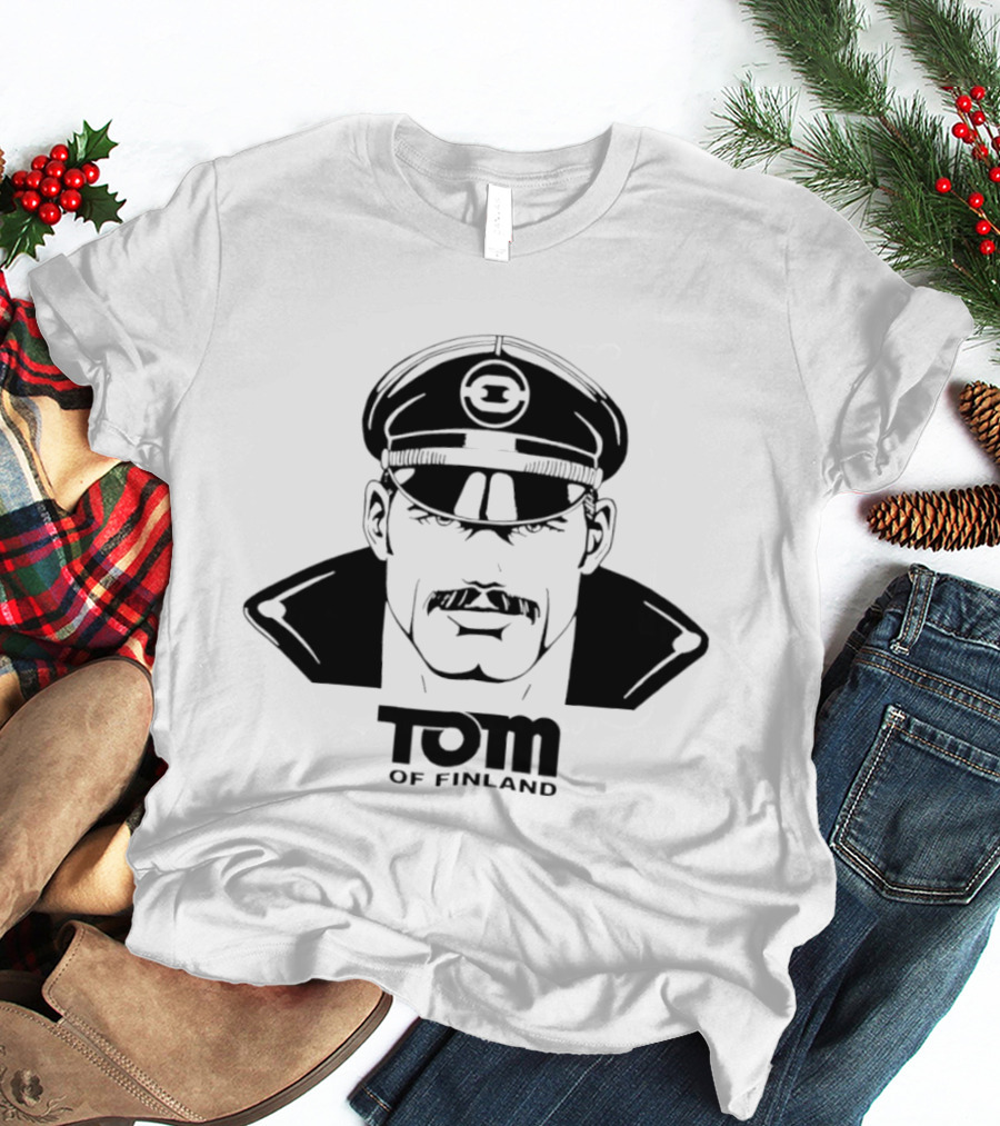 Tom Of Finland Leather Dude Gay Leathermen Queer LGBT T-Shirt