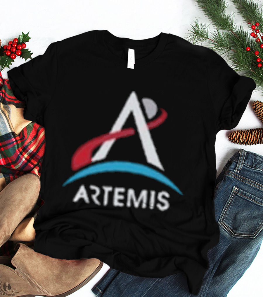 Artemis Apollo Past Meets Present Kennedy Space Center T-Shirt