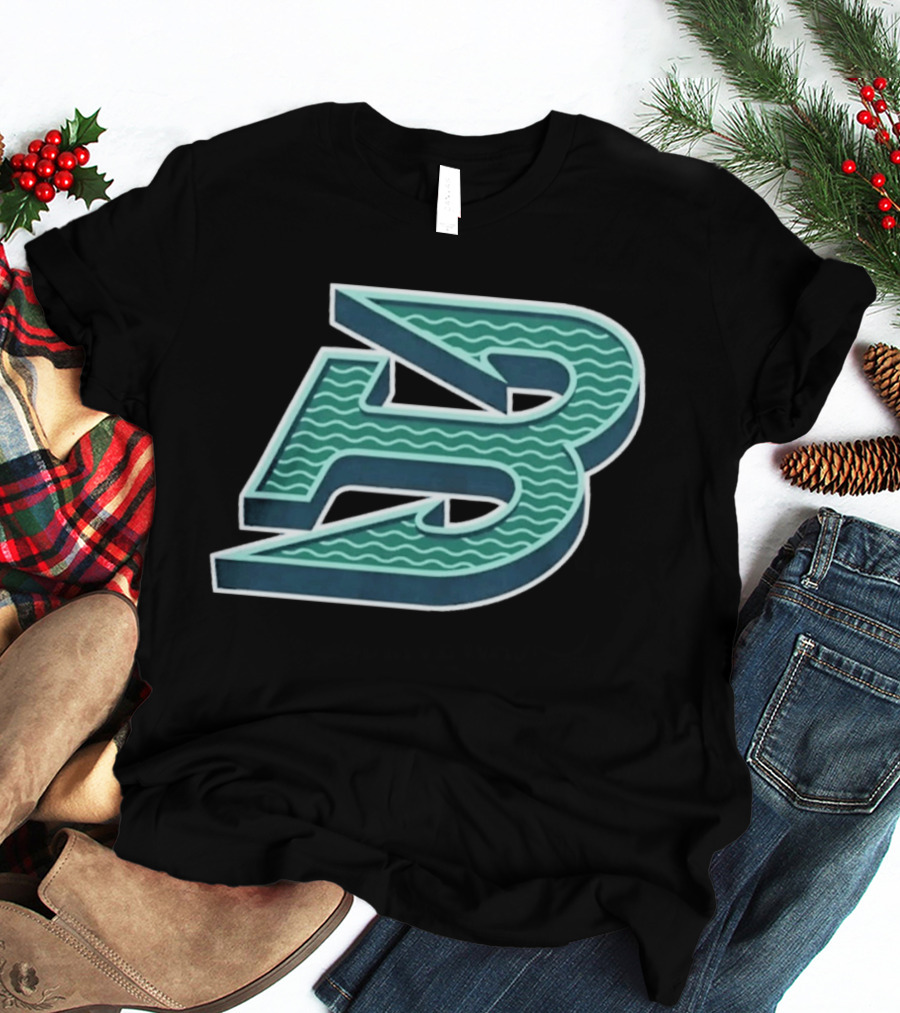 Boston Fleet Stadium Essentials Club Level B Wave T-Shirt