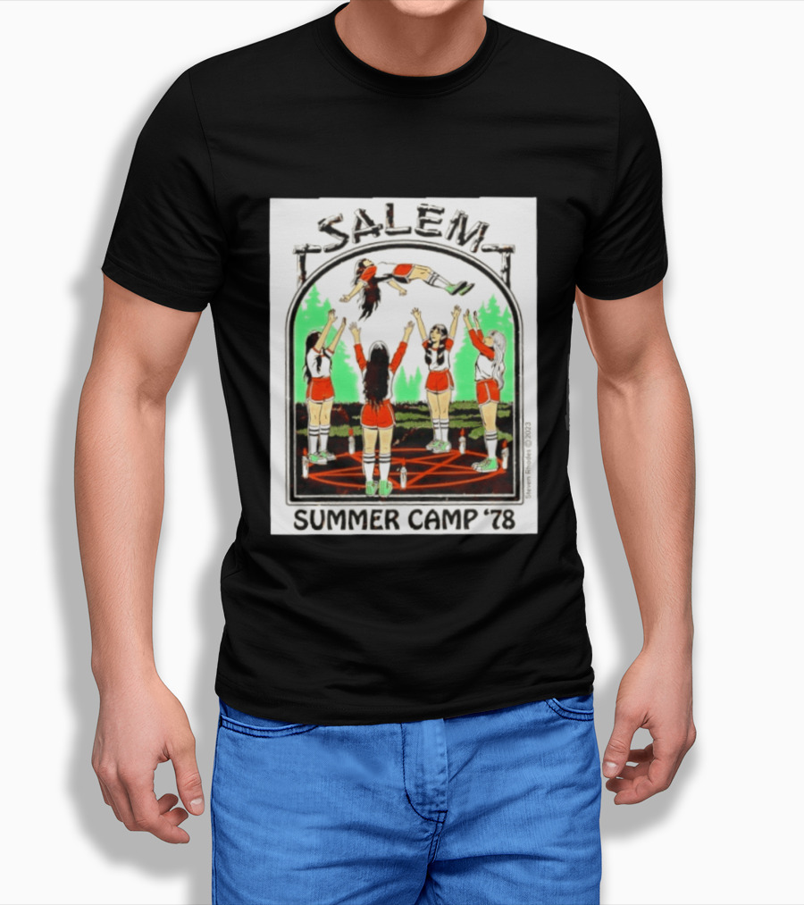Salem Summer Camp '78 Ritual With Girls In Red And White Outfits T-Shirt