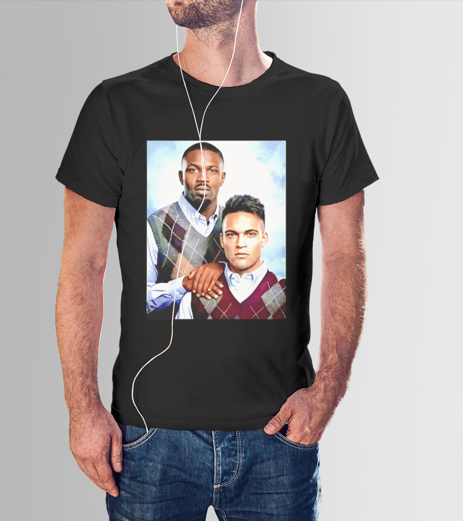 Marcus Thuram Lautaro Martinez Step Brothers Inter Milan T-Shirt