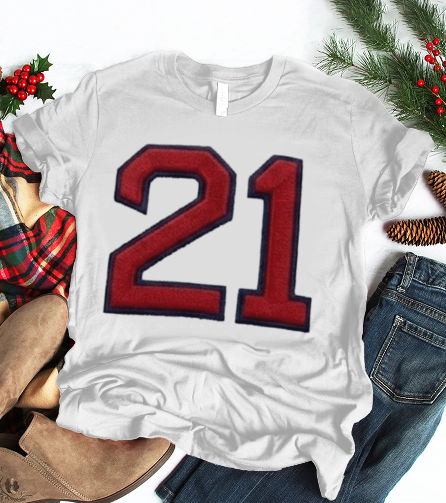 2026 Roger Clemens Boston No. 21 Hat Red 21 Embroidery T-Shirt