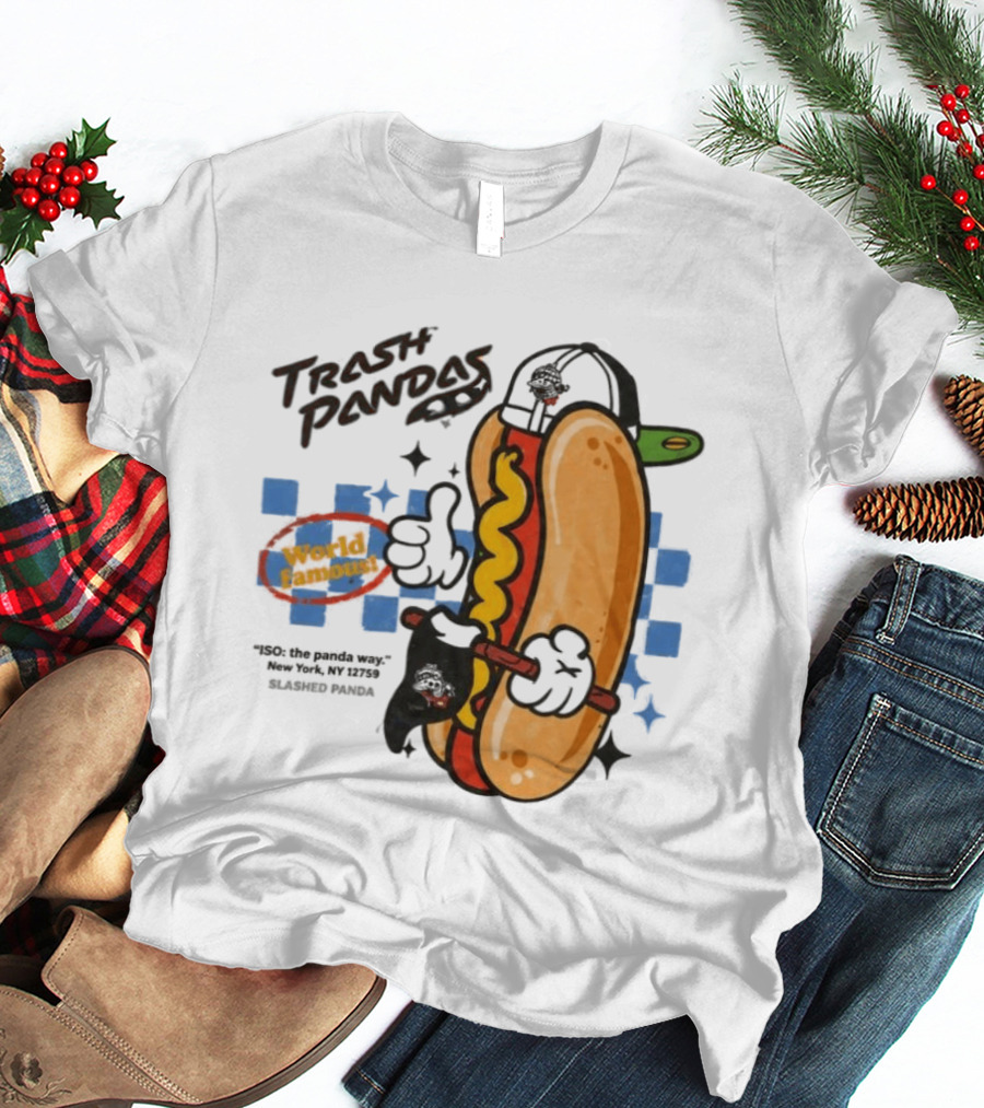 Trash Pandas World Famoust Hot Dog Thumbs Up T-Shirt