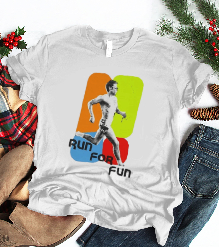 Run For Fun Harry Styles Colorful Running T-Shirt