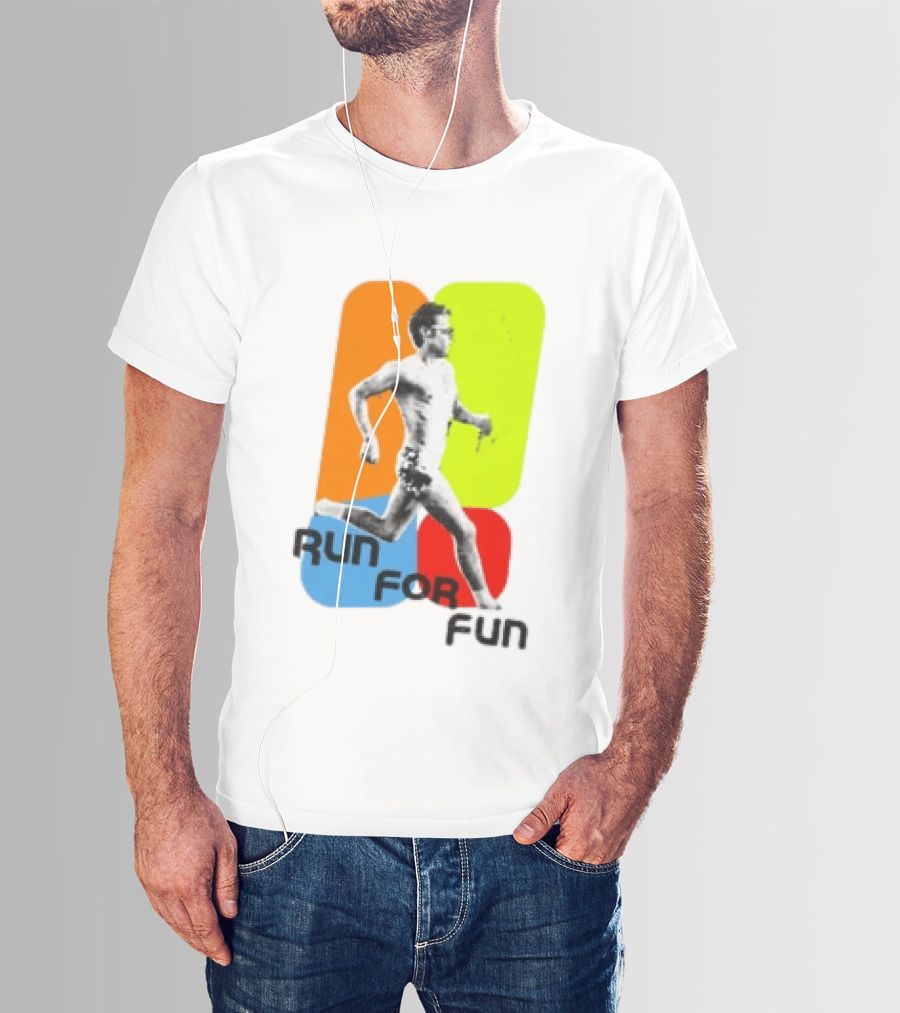 Run For Fun Harry Styles Colorful Running T-Shirt