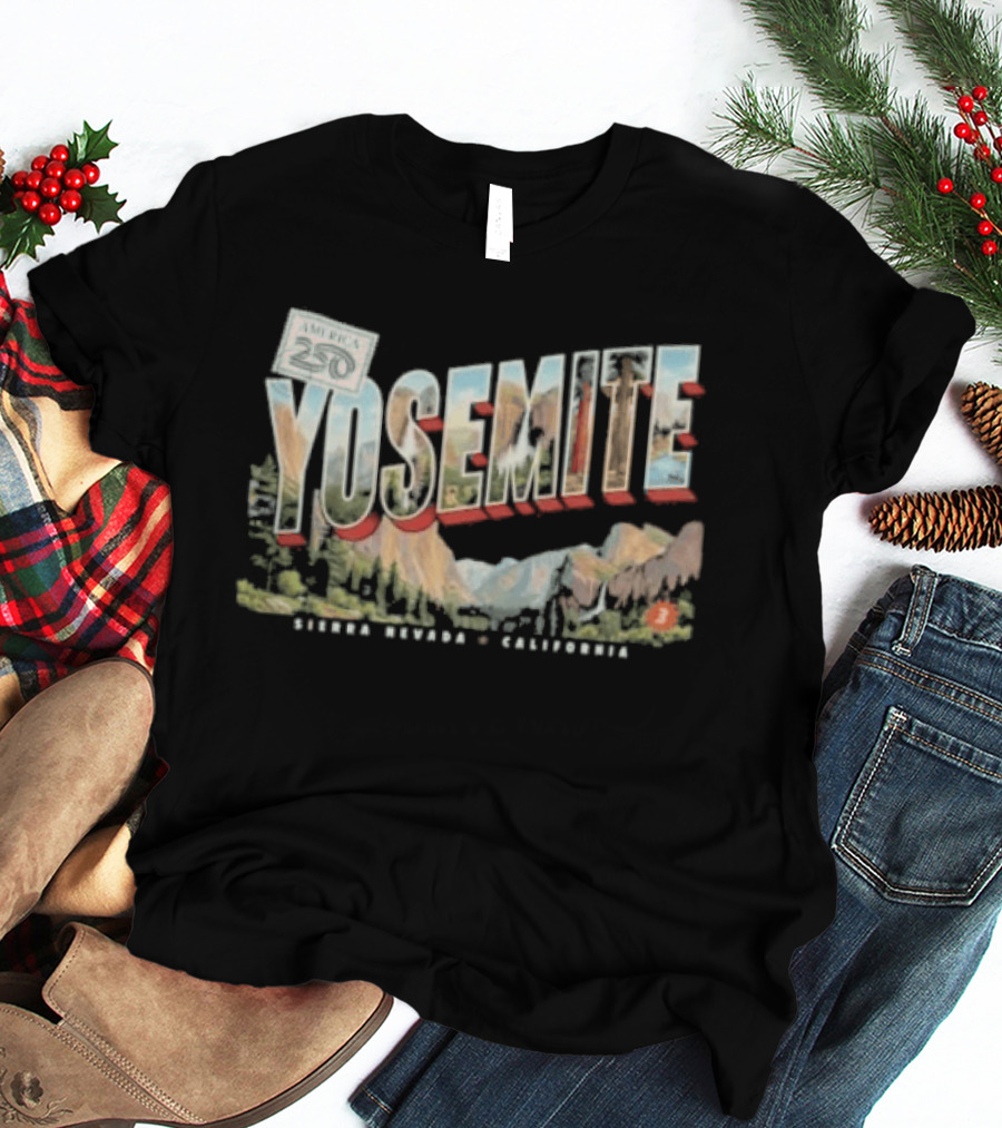 Yosemite Scenic Wonders America's National Parks Richer Nevada California T-Shirt
