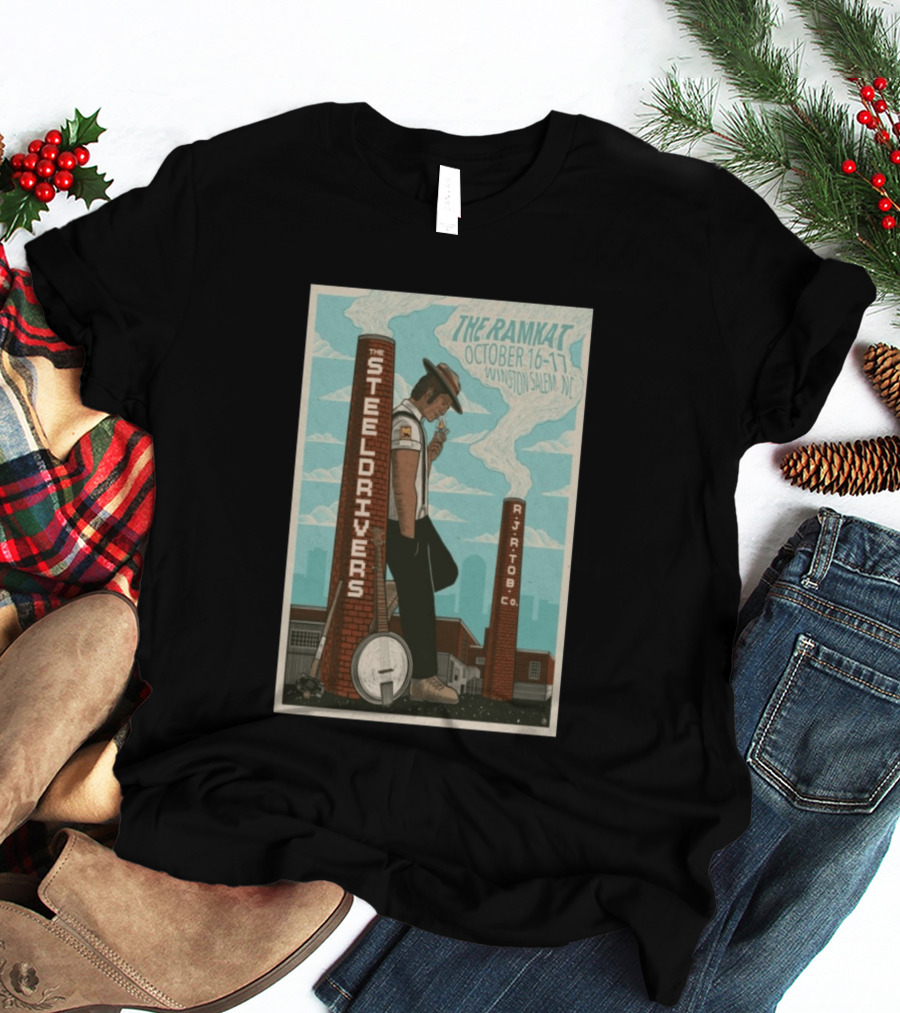 The SteelDrivers Concert The Ramkat Winston Salem October 16 17 2026 T-Shirt