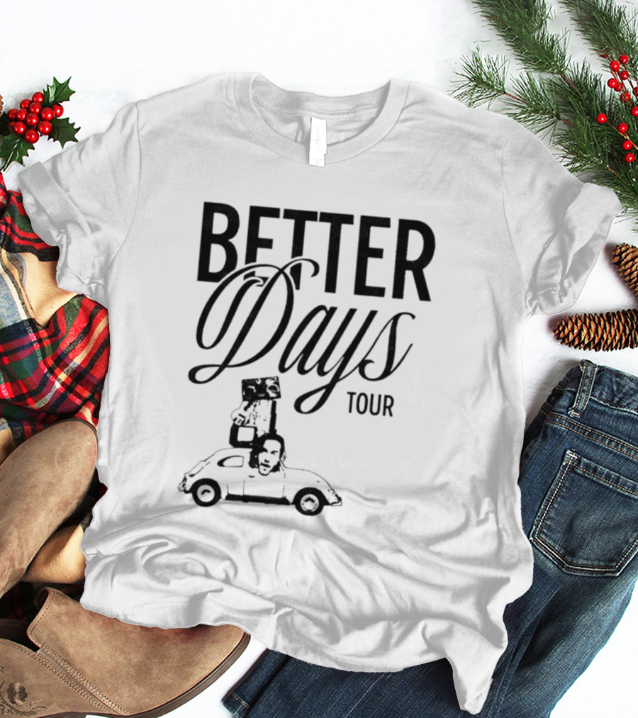 Better Days Tour Vintage Car Graphic Benjamin Ingrosso T-Shirt