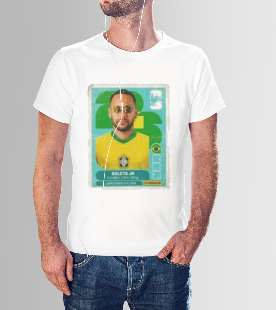 Boleta Jr 2023 Caracas Esporte Público Brasileira T-Shirt
