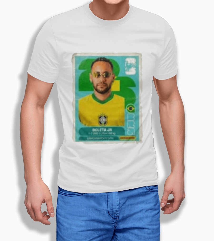 Boleta Jr 2023 Caracas Esporte Público Brasileira T-Shirt